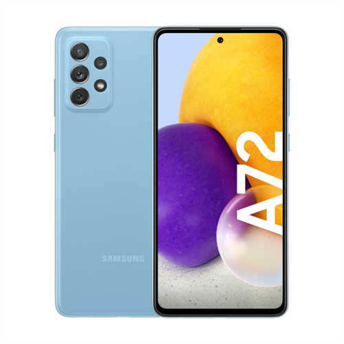 Samsung Galaxy A72 A725 4G (256GB/Awesome Blue) uden abonnement